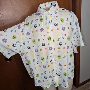 Men's Novelty Button Down Shirt